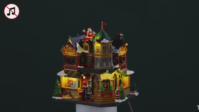 Tidings And Joy Caddington Village Lemax Cod 65526