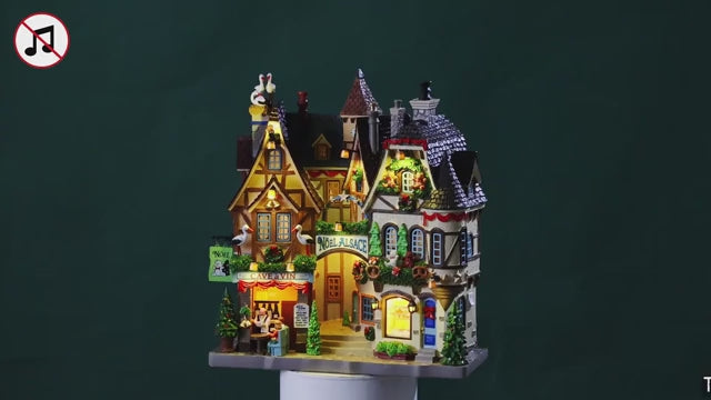 Noel Alsace Caddington Village Lemax Cod 55318