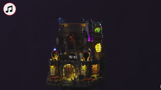 Dr Dreadmoors Castle Spooky Town Lemax Cod 65516