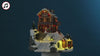 Winterhaus Resort with 4.5V Adaptor Vail Village Lemax Cod 15735
