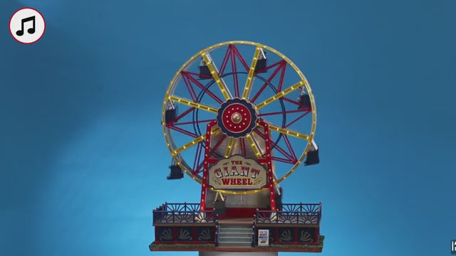 The Giant Wheel with 4.5V Adaptor Carnival Lemax Cod 94482