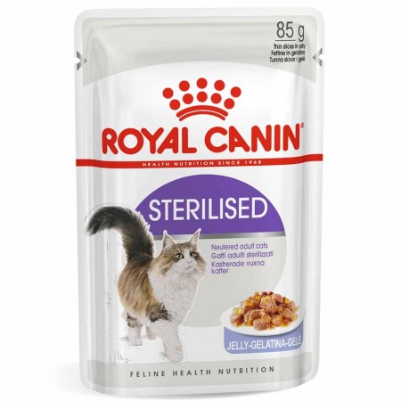 Alimento gatto Sterlised Jelly Royal Canin 85g