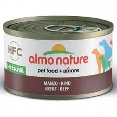 Alimento cane Almo Nature HFC Natural manzo 95g