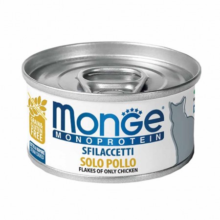 Alimento gatto Monge Monoprotein Pollo 80g