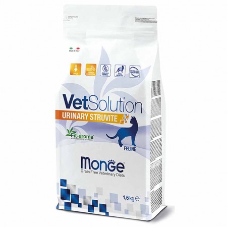 Alimento gatto Monge Vet Solution Urinary Struvite 1,5kg