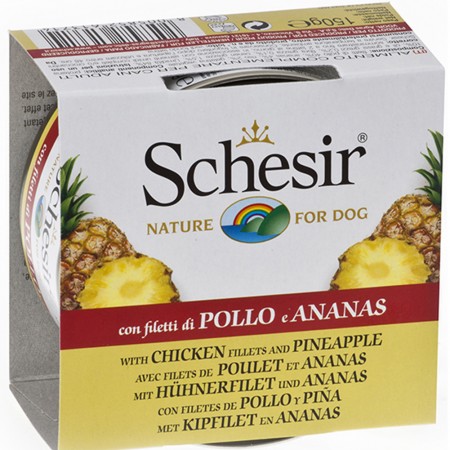 Alimento per cane Schesir Dog Fruit pollo e ananas
