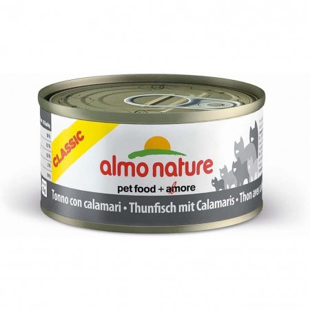 Alimento per gatto Almo Nature HFC natural tonno con calamari 70g