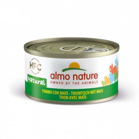 Alimento per gatto Almo Nature HFC natural tonno e mais 70g