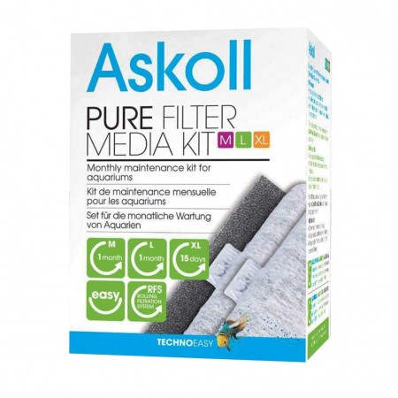 Cartuccia di ricambio Pure filter media kit Askoll