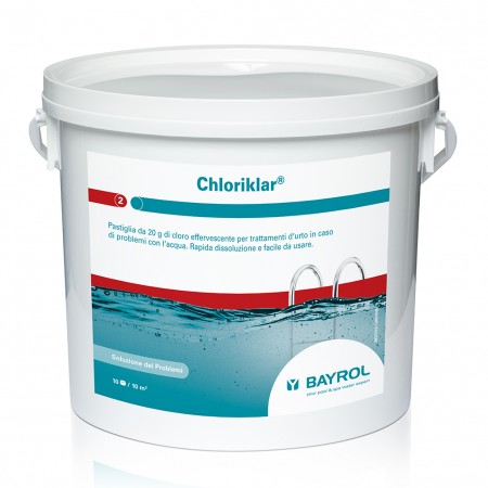 Cloro in pastiglie Bayrol Chloriklar 5 kg