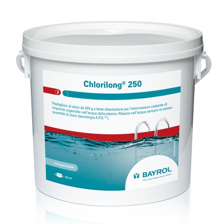 Cloro stabilizzato in pastiglie Bayrol Chlorilong 250  5 kg