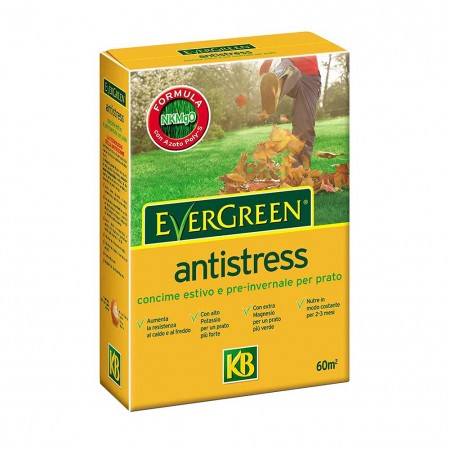Concime Antistress per prato 2kg Evergreen KB