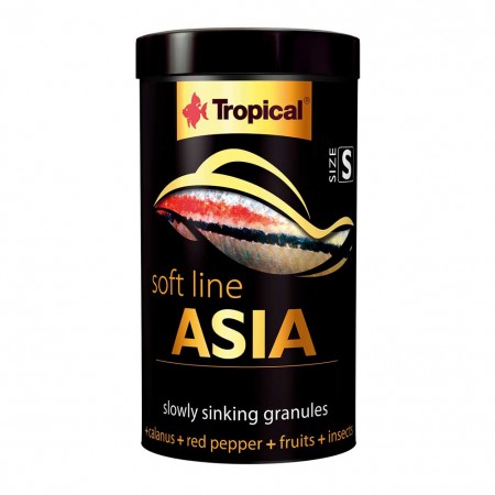 Mangime granulato Tropical Soft Asia S per pesci ornamentali 250ml