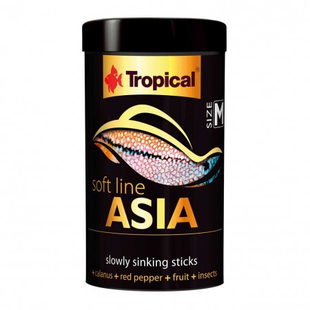 Mangime in sticks Tropical Soft Asia M per pesci ornamentali 100ml