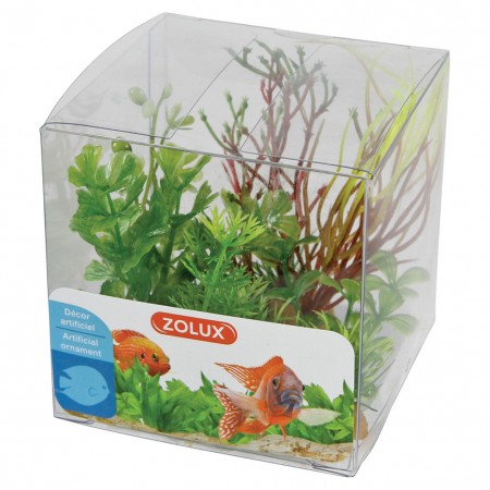 Piante artificiali per acquari Set 4 piante mod 2 Zolux 352135