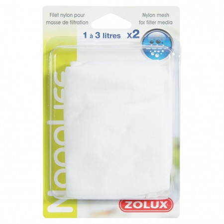 Reticella in nylon materiale filtrante 2 sacchetti da 1 a 3 litri Zolux 334010