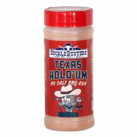 Rub Texas Hold'Um No salt SuckleBusters 340g