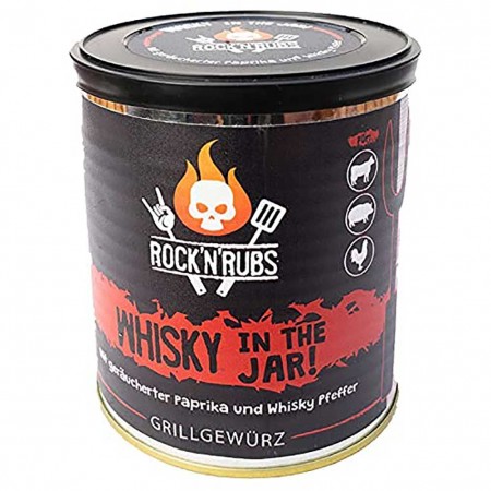 Rub whiskey in the jar Rock n Rubs 140g