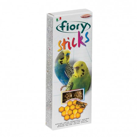 Snack per pappagallini Sticks al miele 60g Fiory