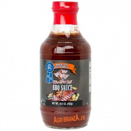 Spicy chipotle barbecue sauce 558g