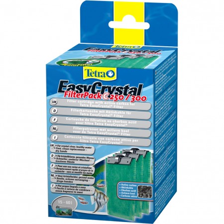 Tetra EasyCrystal Filter Pack C250/300 Cartucce filtranti