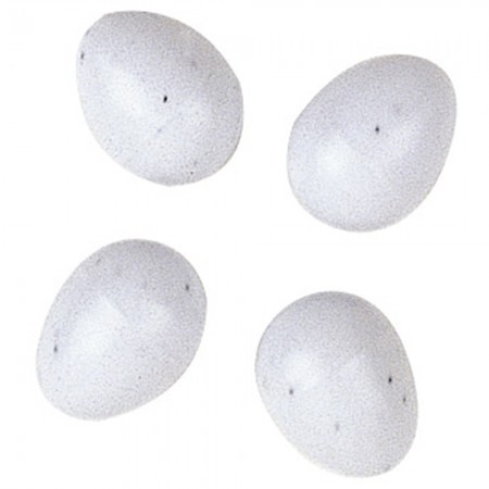 Uova finte in plastica per nidi uccelli FPI 4310 (x4)