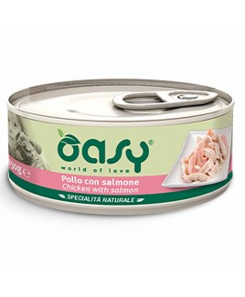 Alimento cane Oasy Specialità Naturale adult pollo con salmone 150g