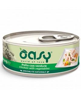 Alimento cane Oasy Specialità Naturale adult pollo con verdure 150g