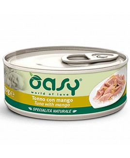 Alimento gatto Oasy Specialità naturale adult con tonno e Mango 70g