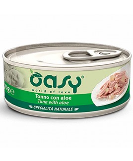 Alimento gatto Oasy Specialità naturale adult con tonno e Aloe 70g