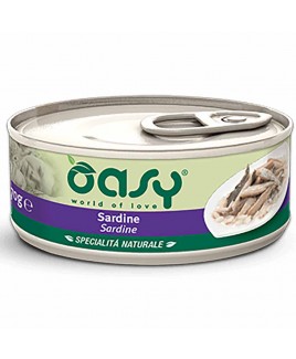 Alimento gatto Oasy Specialità naturale adult con sardine 70g
