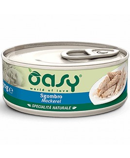 Alimento gatto Oasy Specialità naturale adult con sgombro 150g
