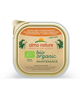 Alimento cane Almo Nature Bio Organic manzo con verdure 300g