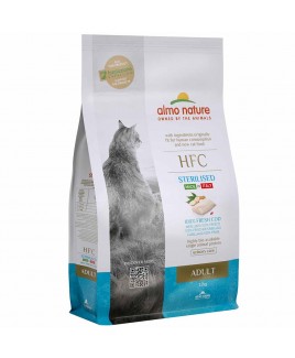Alimento gatto Almo Nature HFC Sterilised merluzzo 1,2Kg