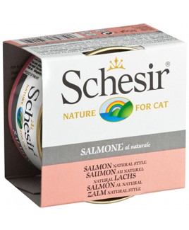 Alimento gatto Schesir Cat salmone al naturale 85g