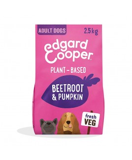 Alimento secco cane Adulto Barbabietola e Zucca 2,5kg Edgard Cooper