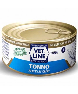 Alimento umido gatto adulto tonno naturale 70g Vet Line