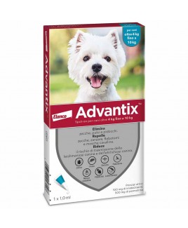 Antiparassitario Advantix per cani da 4 a 10kg 1 pipetta