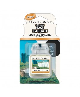Car Jar Ultimate Clean Cotton Yankee Candle