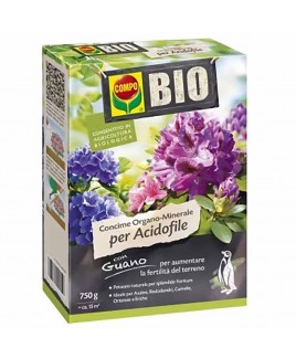 Concime Bio per acidofile con guano Compo 750g