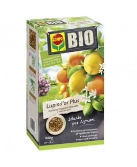 Concime Bio per agrumi Lupind'or Plus Compo 800g