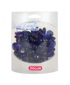 Decorazione per acquario Perle di vetro color Lapislazzuli 442g Zolux 357513