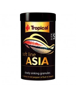 Mangime granulato Tropical Soft Asia S per pesci asiatici 100ml