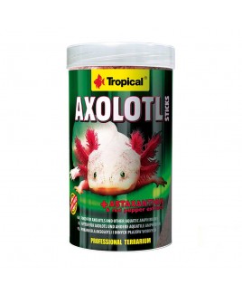 Mangime proteico in Sticks affondanti per Axolotl 250ml