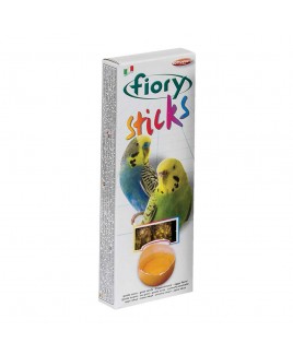 Snack per pappagallini Sticks all'uovo 60g Fiory